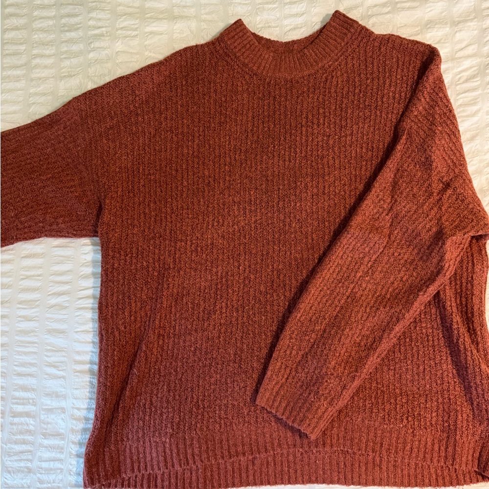 AMERICAN EAGLE - Tunic Sweater - Rust - size MEDIUM